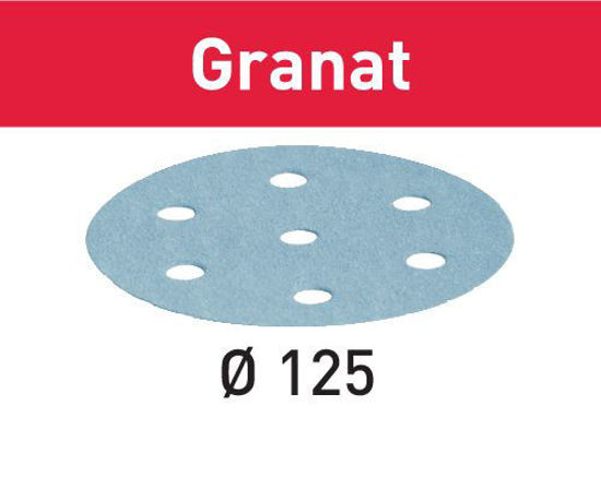 Picture of Abrasive sheet Granat STF D125/8 P280 GR/100