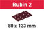 Picture of Grit Abrasives Rubin 2 STF 80X133 P80 RU2/10